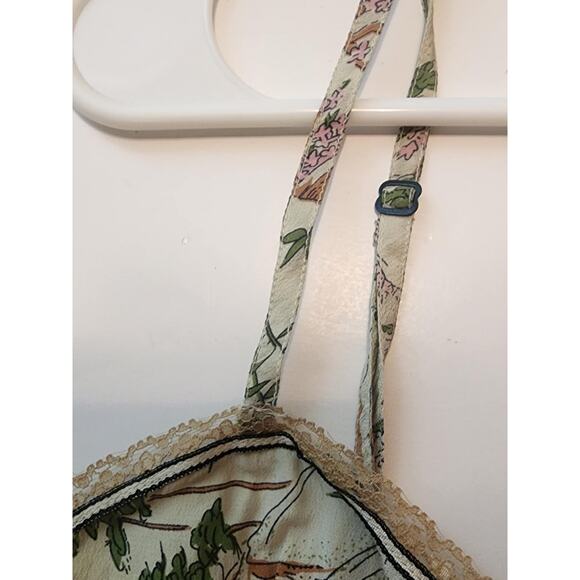 Lucky Brand 100% Silk Tank, Adjustable Straps, Y2K, Medium - Picture 5 of 9